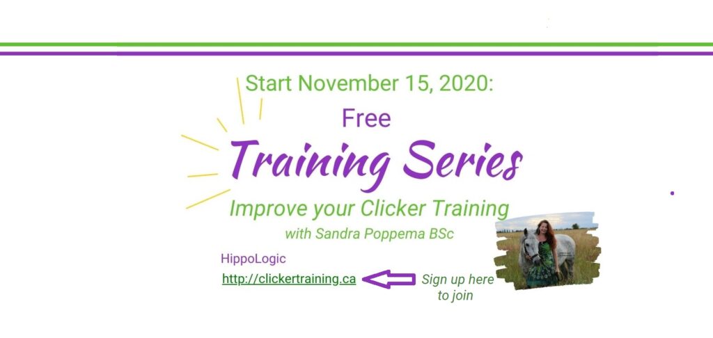 FREE training series Start November 15, 2020